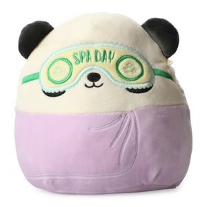 Spa day panda Squishmallow✨🐼💜